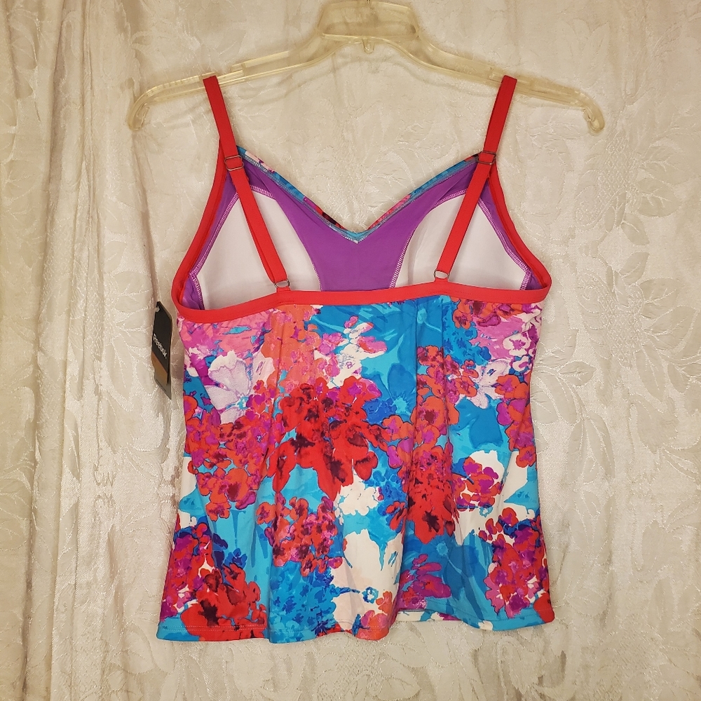 NWT - Reebok Tankini Swim Top XL - Picture 7 of 8